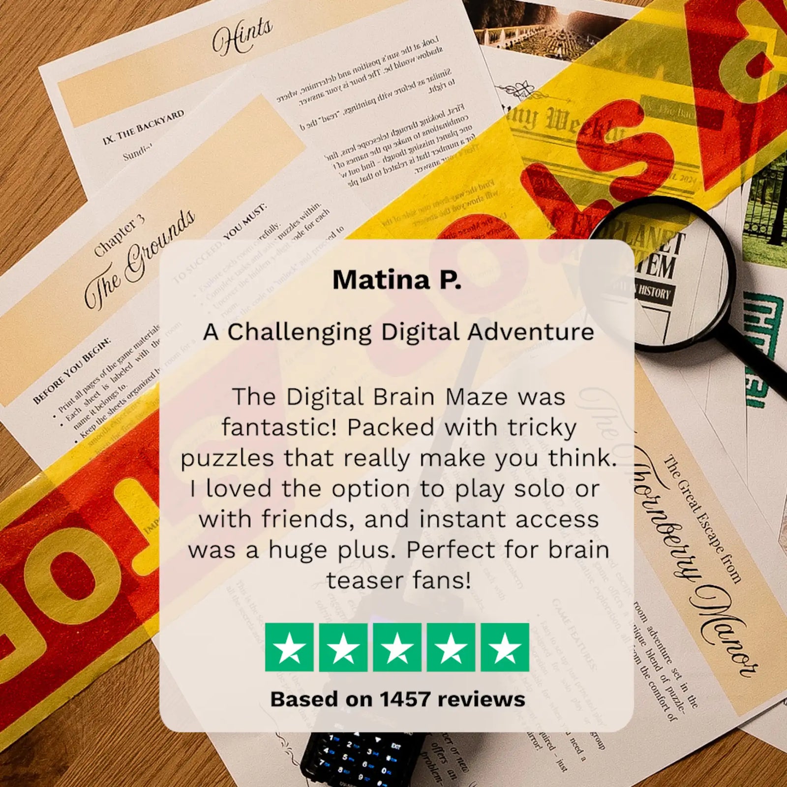 Manor Escape Ch.3 – Finale (Printable)