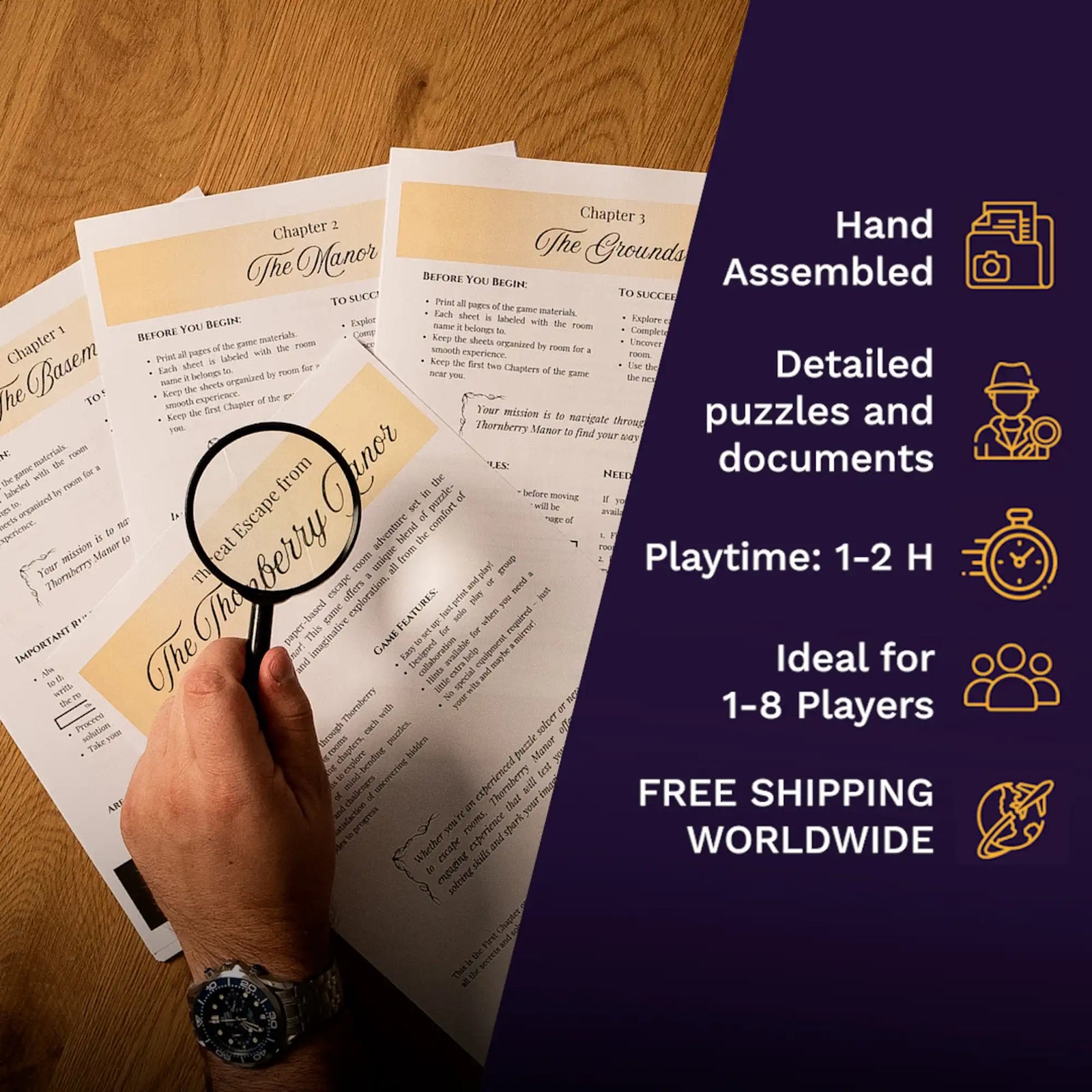 Manor Escape - Complete Collection (Printable)