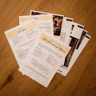 Thornberry Manor escape room kit - Intricate puzzles and storyline details for mystery enthusiasts.