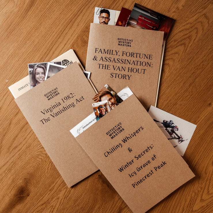 Unsolved Mysteries Case Files: Ultimate 3-in-1 Detective Game Set ...